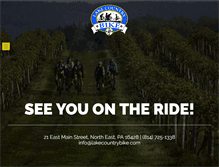 Tablet Screenshot of lakecountrybike.com